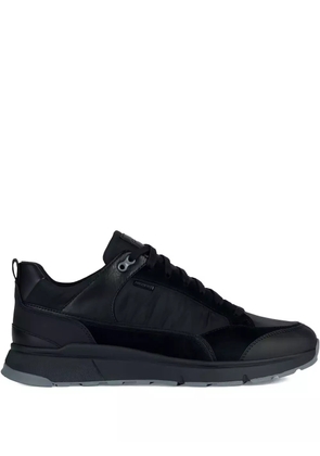 Geox Dolomia ABX leather panel sneakers - Black
