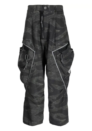 Mostly Heard Rarely Seen 3D drop-crotch trousers - Multicolour