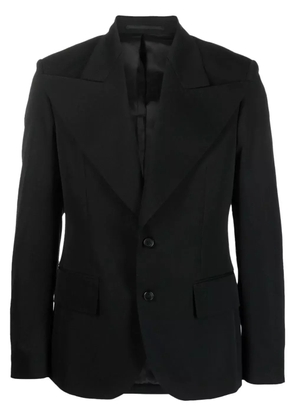 Walter Van Beirendonck single-breasted tailored blazer - Black