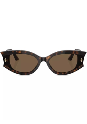 Jimmy Choo Eyewear Skylar sunglasses - Brown