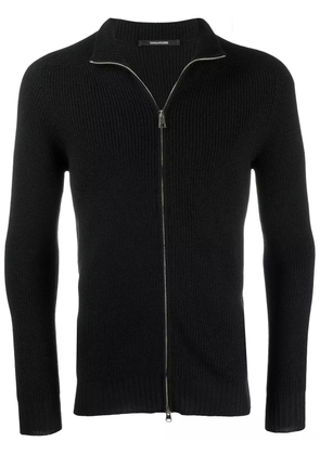 Tagliatore zipped sweatshirt - Black