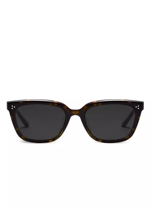 Gentle Monster Numer T1 square-frame sunglasses - Brown