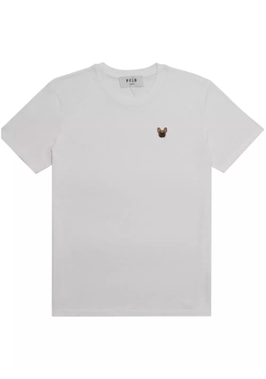 PELO FOUNDATION Bouledogue patch T-shirt - White