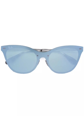 Ray-Ban mirrored cats-eye glasses - Metallic