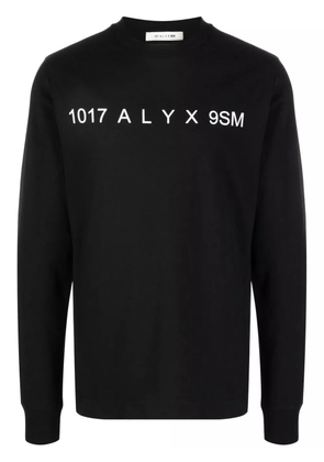 1017 ALYX 9SM logo-print cotton T-Shirt - Black