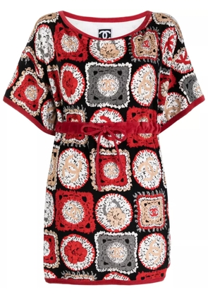 CHANEL Pre-Owned 2009 Sport Line fleece tunic - Multicolour