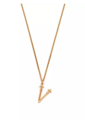 Emanuele Bicocchi statement-pendant polished-finish necklace - Gold