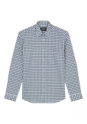 Marc O'Polo check-pattern button-up shirt - Blue