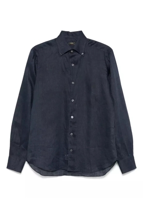 Barba linen shirt - Blue