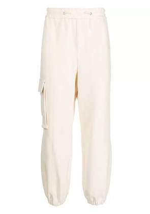 ZZERO BY SONGZIO cargo-style drawstring track pants - White