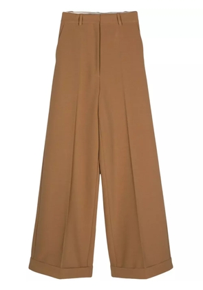 Viktor & Rolf wide-leg trousers - Brown