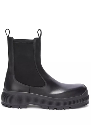 Jil Sander leather Chelsea boots - Black