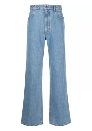 Eckhaus Latta wide leg jeans - Blue