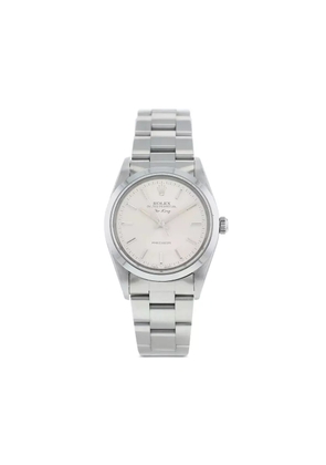 Rolex 1997 pre-owned Air King 34mm - Silver