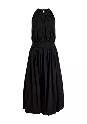 Proenza Schouler White Label gathered halterneck dress - Black