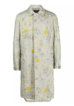 A-COLD-WALL* pixel-print overcoat - Green