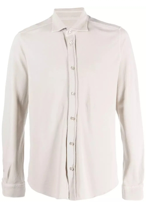 Circolo 1901 Sabbia slim-cut poplin shirt - Neutrals