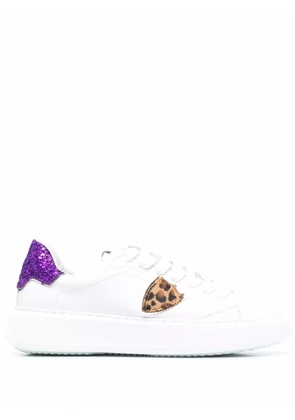 Philippe Model Paris Temple Veau low-top sneakers - White