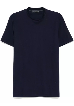 Brett Johnson double-collar T-shirt - Blue