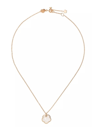 Pasquale Bruni 18kt rose gold Petit Joli agate and diamond pendant necklace - Pink