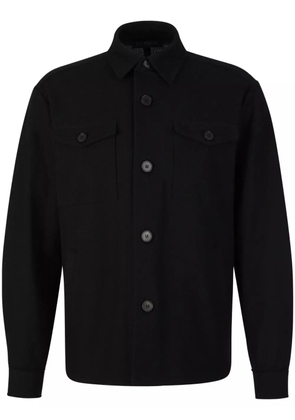 Harris Wharf London cotton overshirt - Black