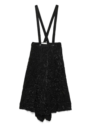 Song For The Mute pleated midi skirt - Black