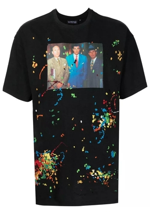 Mostly Heard Rarely Seen Mobster graphic-print T-shirt - Black