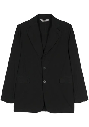 Barena single-breasted cotton blazer - Black