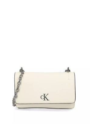 Calvin Klein logo crossbody bag - Neutrals