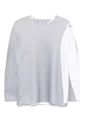 Comme Des Garçons Shirt knitted T-shirt - Grey