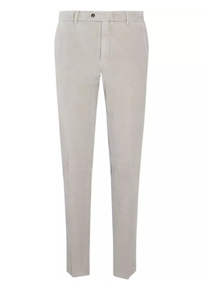 PT Torino pressed-crease tapered trousers - Neutrals