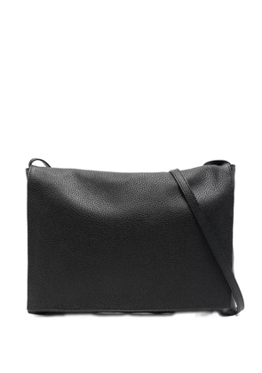 The Row leather shoulder bag - Black