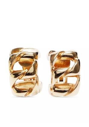 Christian Dior Pre-Owned 1990s chain clip-on earrings - Gold