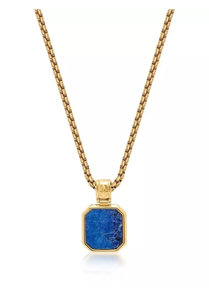 Nialaya Jewelry square pendant chain necklace - Gold