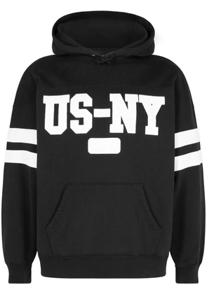 Supreme US-NY cotton hoodie - Black