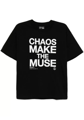 izzue graphic-print T-shirt - Black