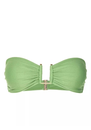 Lenny Niemeyer bandeau bikini top - Green