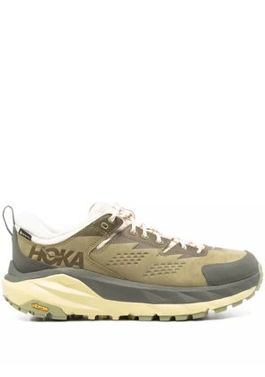 HOKA Kaha GTX panelled chunky sneakers - Fennel/Eggnog