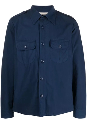 ASPESI long-sleeve cotton shirt - Blue