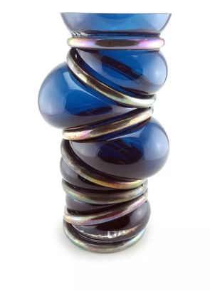 Vanessa Mitrani Chain Ring asymmetric vase - Blue