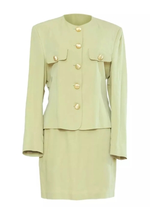Vintage single-breasted suit - Green