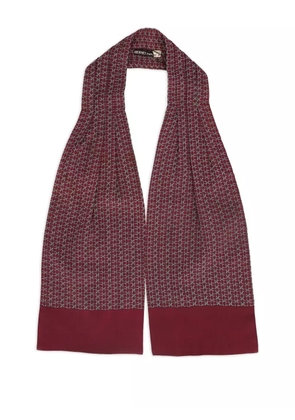 Hermès Pre-Owned patterned scarf - Red