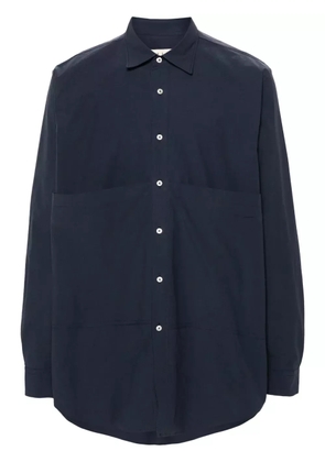Paura Konia cotton shirt - Blue