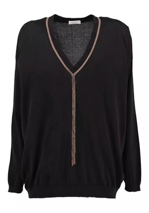 Brunello Cucinelli Vintage Monili-chain sweater - Black