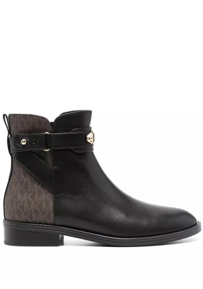 Michael Michael Kors Darcy monogram-print boots - Black