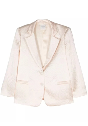 Forte Forte quilted single-breasted blazer - Neutrals