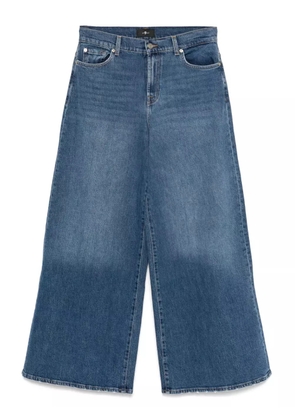 7 For All Mankind bleached-effect jeans - Blue