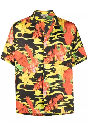 Phipps floral-print bowling shirt - Black