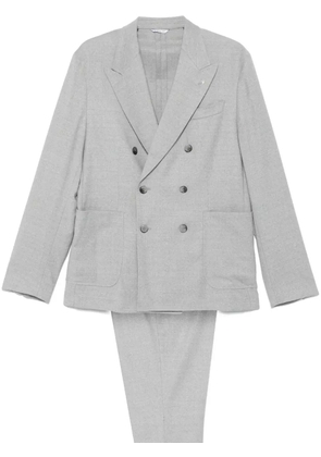 Manuel Ritz flannel suit - Grey