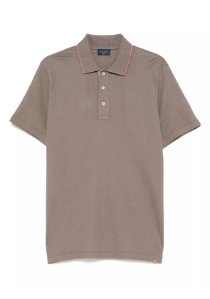 Paul & Shark piqué polo shirt - Brown
